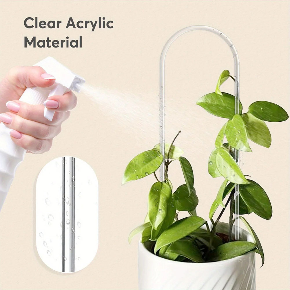 2pcs Acrylic U-shaped Plant Ra - Indoor Herb Garden recension och pris
