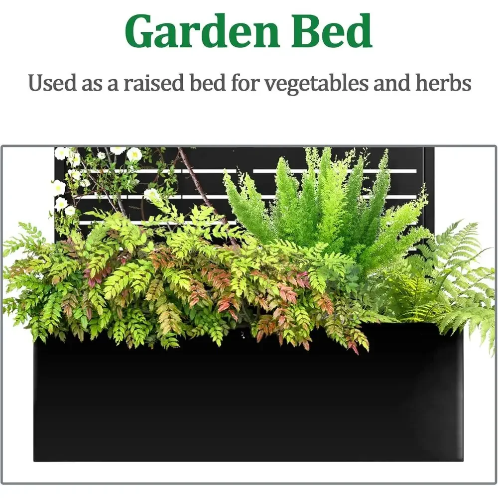 Elevated Garden Bed with Trell - Vertical Planter recension och pris