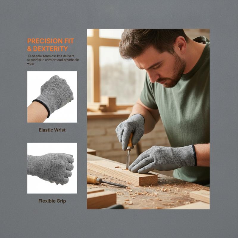 1 Pair High Strength Anti Cut  - Garden Gloves recension och pris