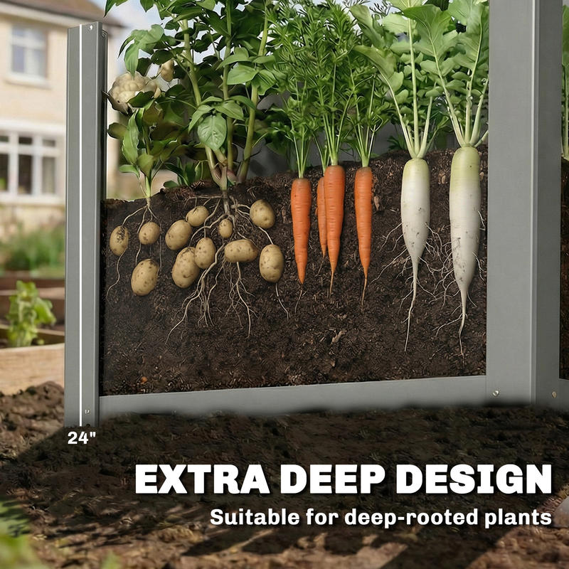 Outsunny Raised Garden Bed Gal - Raised Garden Bed recension och pris