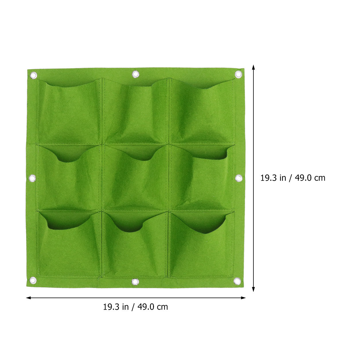 9-Pocket Wall Hanging Plant Ba - Vertical Planter recension och pris