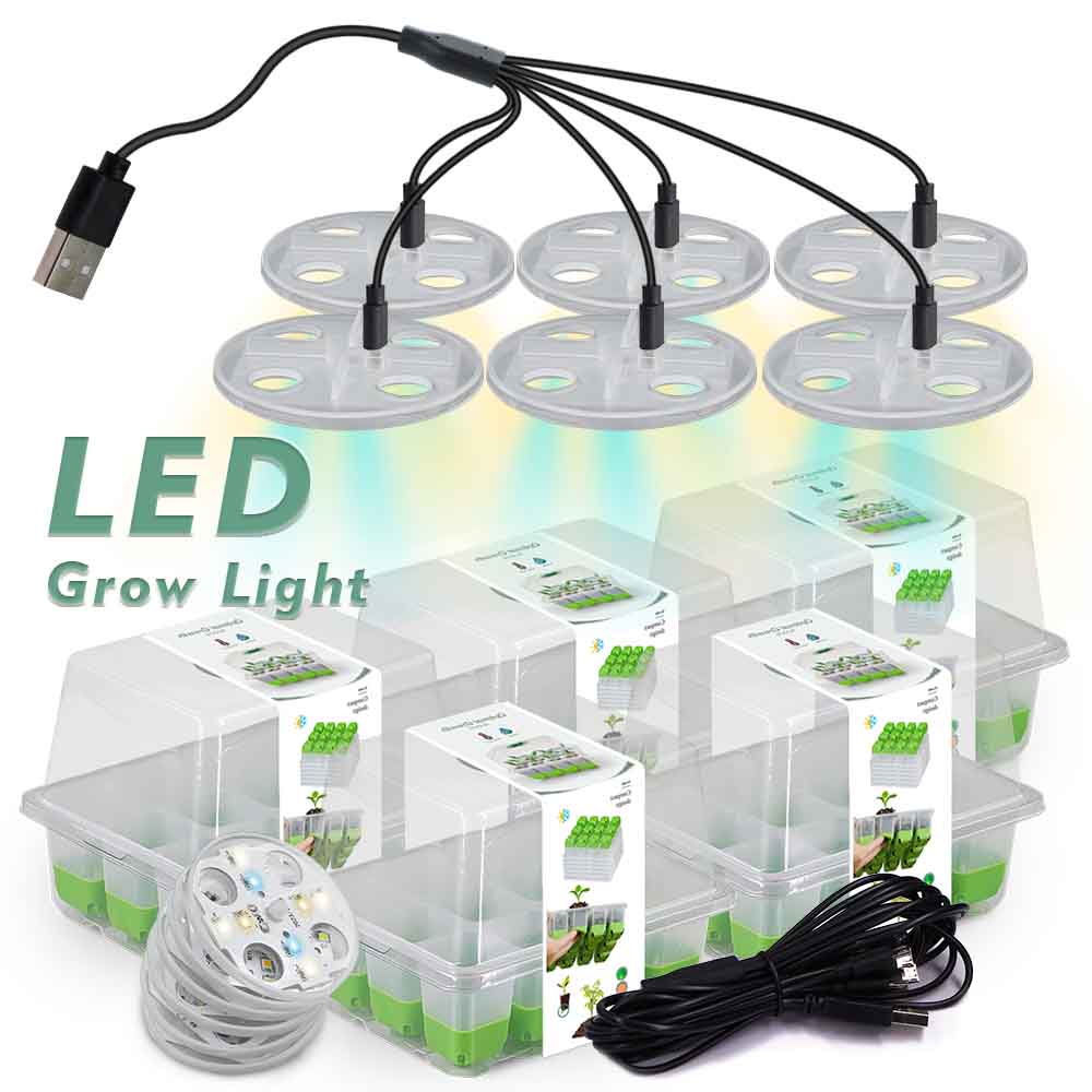 LED Grow Light Seedling Starte - Indoor Herb Garden recension och pris