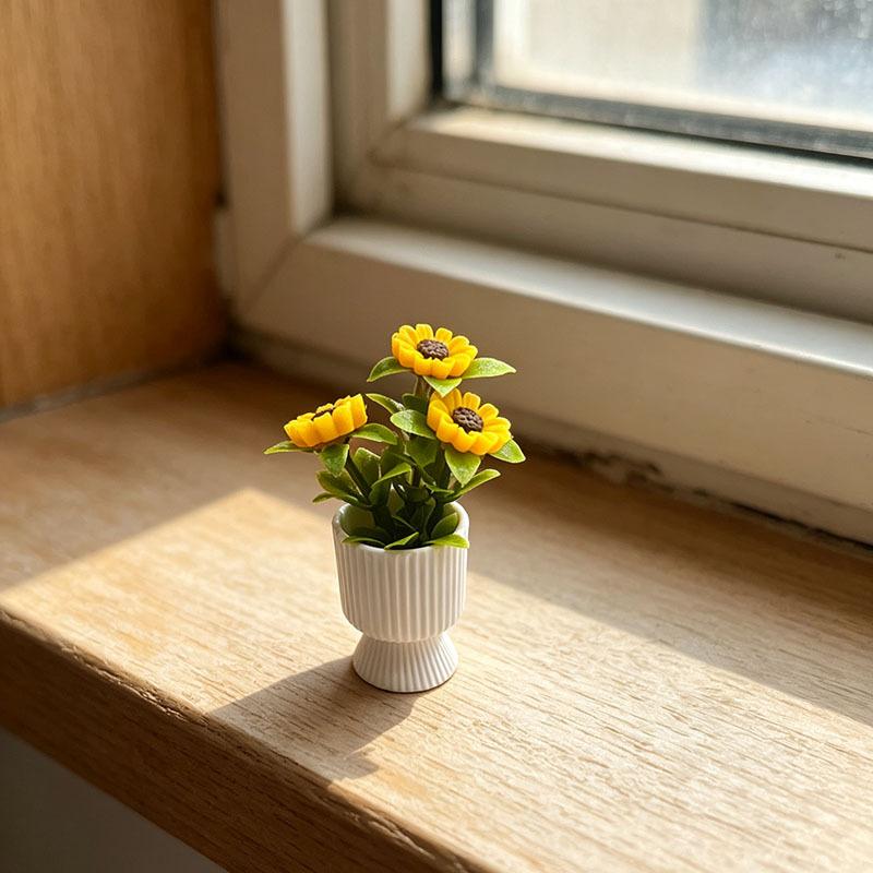 {#} Miniature Sunflower Potted - Plant Pot recension och pris