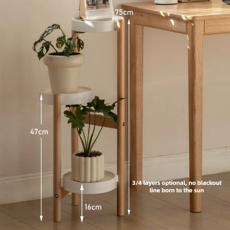 Solid Wood Tiered Plant Stand  - Indoor Herb Garden recension och pris