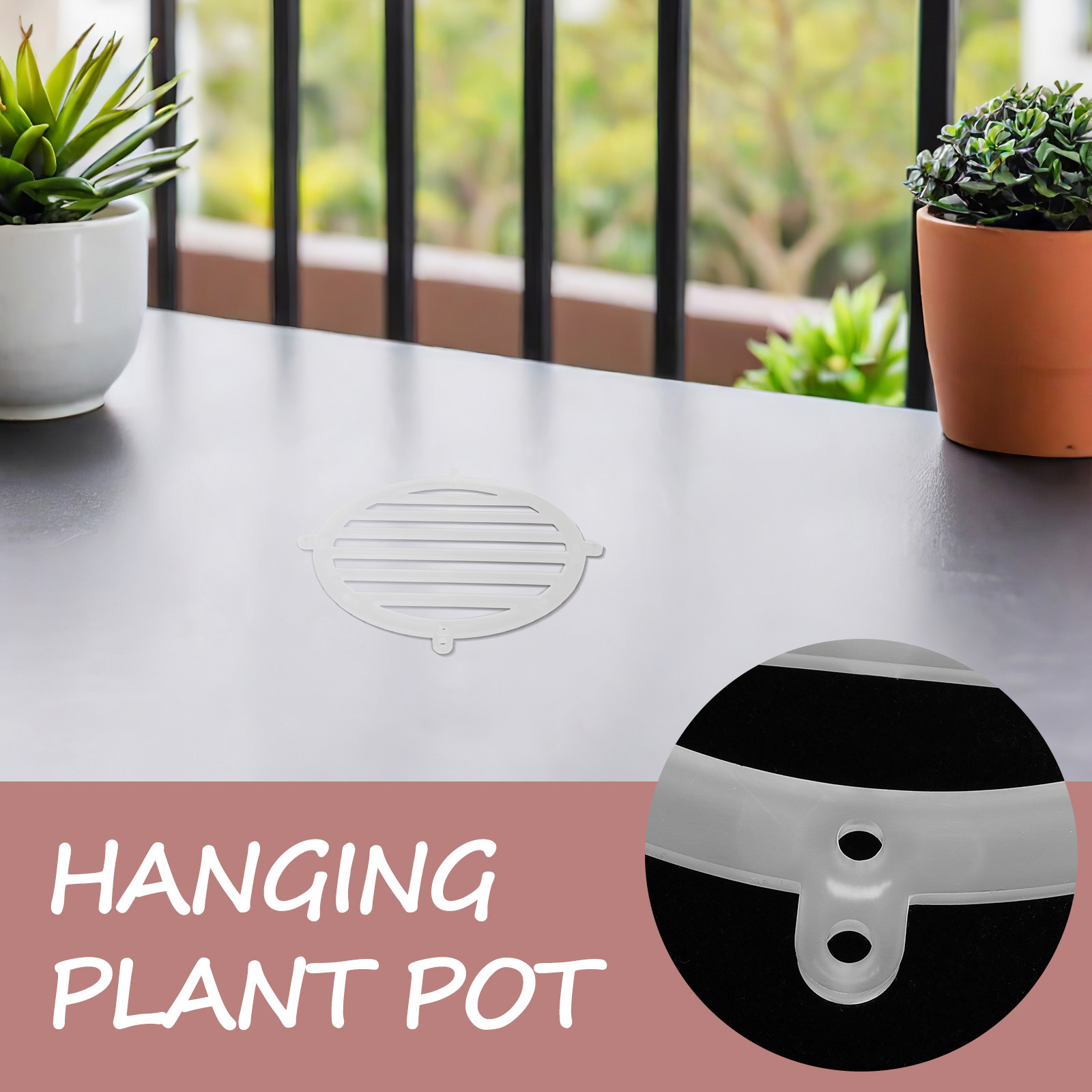 2Pcs Fern Hanging Board 15Cm A - Vertical Planter recension och pris