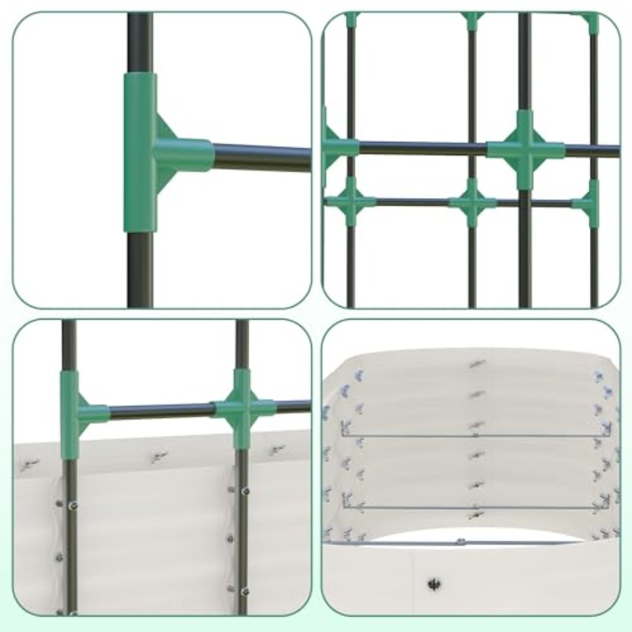 Galvanized Raised Garden Bed w - Raised Garden Bed recension och pris