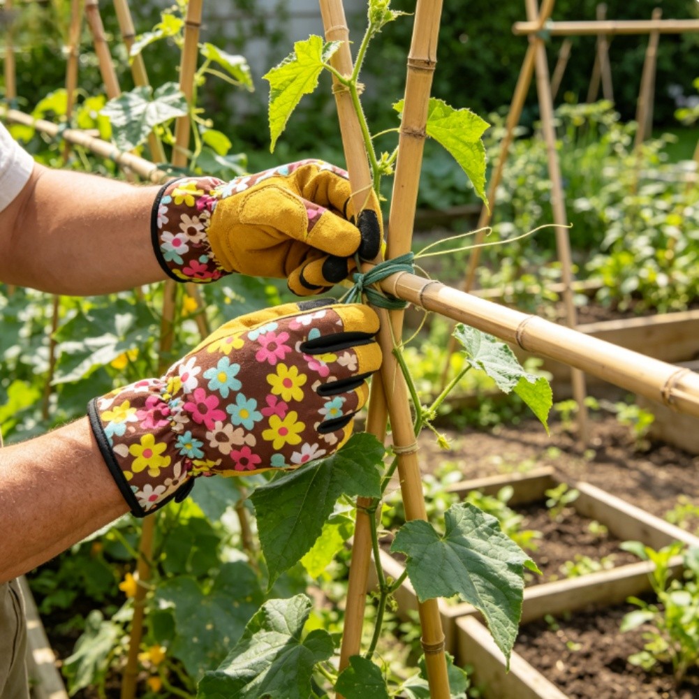 For Safe Pruning Fingerless Ga - Garden Gloves recension och pris