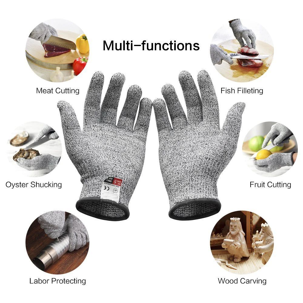 Level 5 HPPE Building Cutting  - Garden Gloves recension och pris