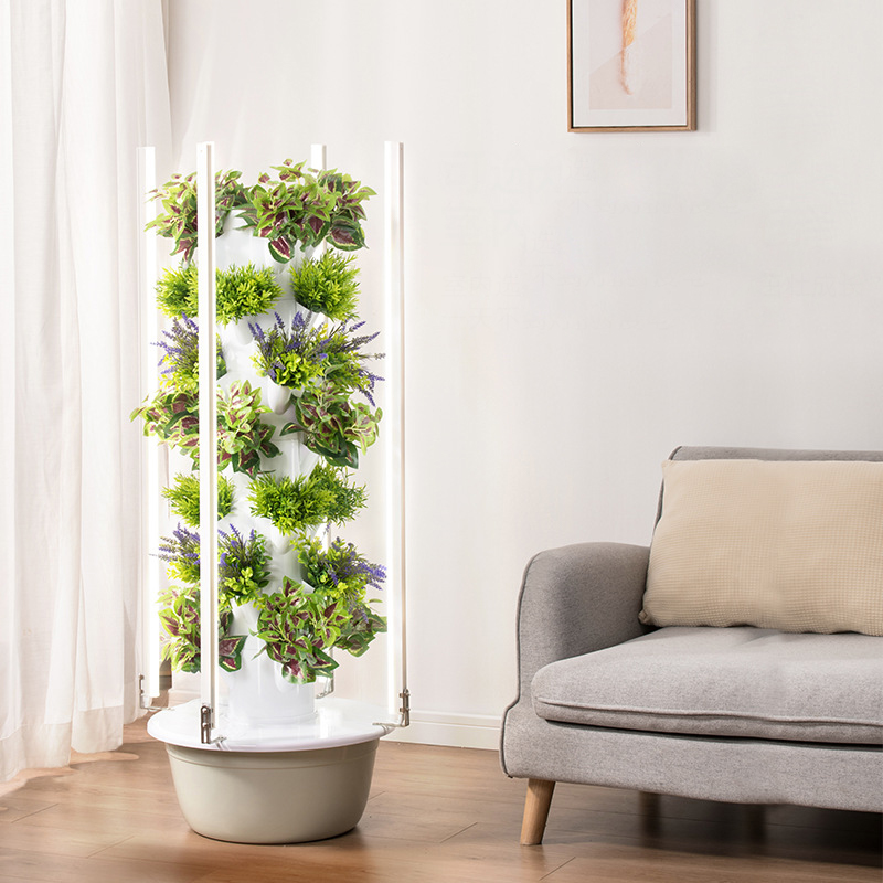 With Led Grow Light Space Tree - Vertical Planter recension och pris
