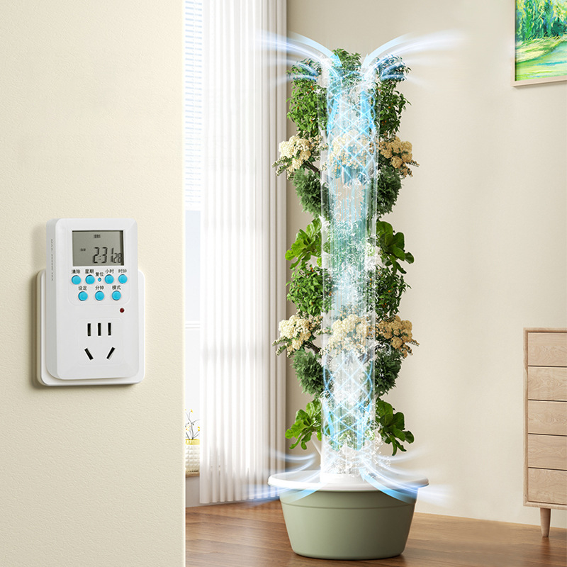 With Led Grow Light Space Tree - Vertical Planter recension och pris