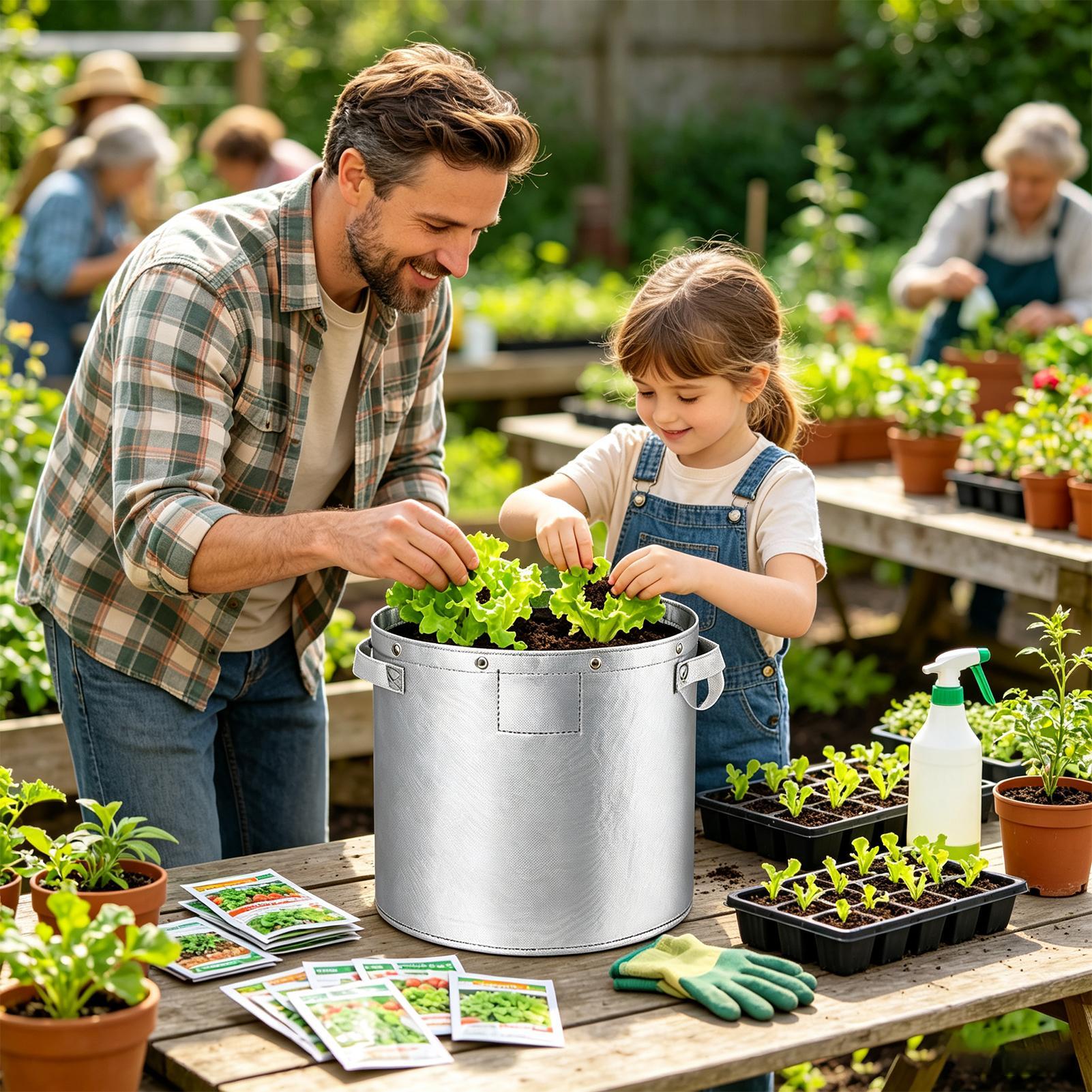 Plant Grow Bags Strawberry Tra - Grow Bag recension och pris