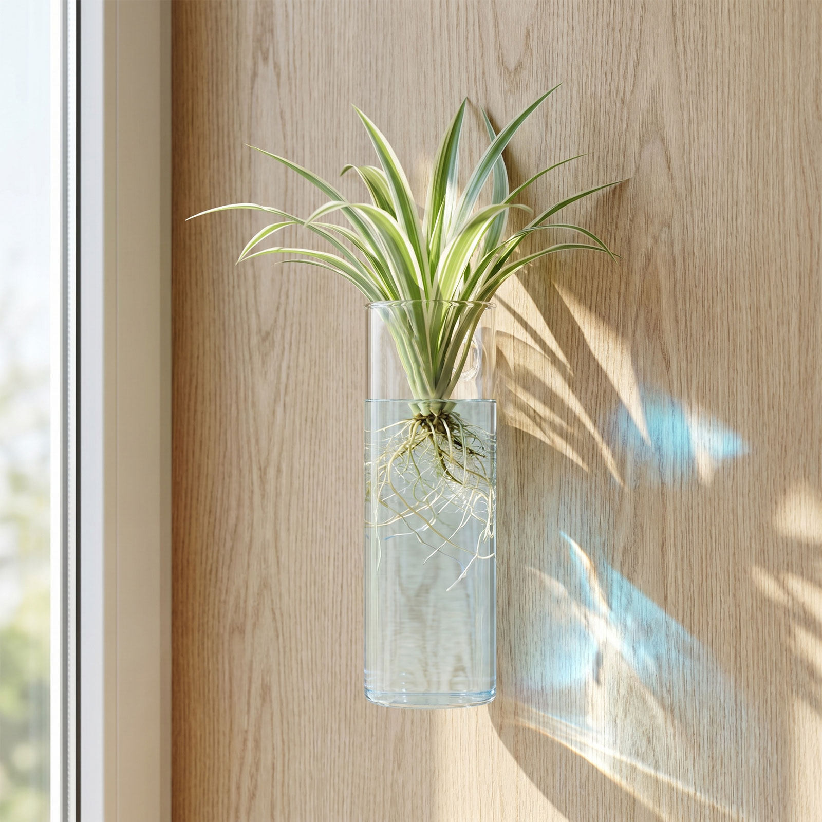 5Pcs Wall Planter Cylinder Gla - Vertical Planter recension och pris