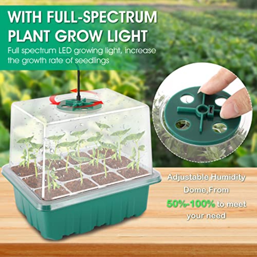 Seed Starter Tray with Light,  - Seed Starter Tray recension och pris